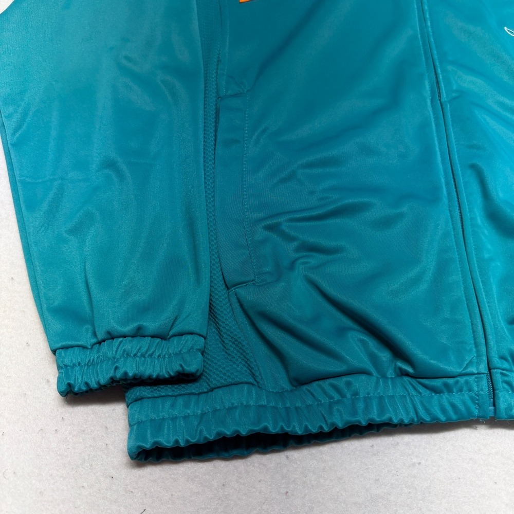 Miami Dolphins NFL Jacket Men's Size Large Full Zip Embroidered Logo Mock Neck - Picture 8 of 16